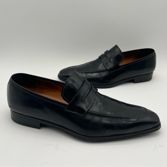 MAGNANNI x Neiman Marcus Penny Loafers Slip-On Dress Shoes Men’s Size 10 Slip-On - Picture 1 of 9
